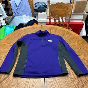 Colosseum K-State Purple Fleece Quarter-Zip